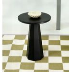 Casa si Gradina - Mobilier - Mese si birouri - Mese living - Măsuță laterală Hanah Home, MDF, 35 x 35 x 47 cm, negru, 313RTX1137 - Infinity.ro