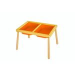 Casa si Gradina - Mobilier - Mobilier copii - Mobilier camera copiilor - Masă copii Hanah Home, pin, 53 x 74 x 52 cm, portocaliu, 109TRS1167 - Infinity.ro