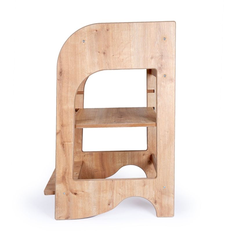 Casa si Gradina - Mobilier - Mobilier copii - Mobilier camera copiilor - Turn educativ Hanah Home, MDF, 50 x 50 x 90 cm, stejar, 160RSW1133 - Infinity.ro