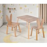 Casa si Gradina - Mobilier - Mobilier copii - Mobilier camera copiilor - Set masă copii Hanah Home, MDF, 45 x 60 x 54 cm, stejar, 160RSW1139 - Infinity.ro