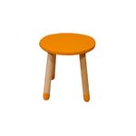 Casa si Gradina - Mobilier - Mobilier copii - Mobilier camera copiilor - Taburet copii Hanah Home, placaj, 28 x 28 x 32 cm, portocaliu, 109TRS1194 - Infinity.ro