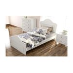Casa si Gradina - Mobilier - Mobilier copii - Mobilier camera copiilor - Set cameră tânăr Hanah Home, PAL melaminat, 90 x 52 x 180 cm, alb mat, 167RAB2305 - Infinity.ro
