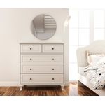 Casa si Gradina - Mobilier - Mobilier copii - Mobilier camera copiilor - Set cameră tânăr Hanah Home, PAL melaminat, 140 x 52 x 184 cm, alb mat, 167RAB2301 - Infinity.ro