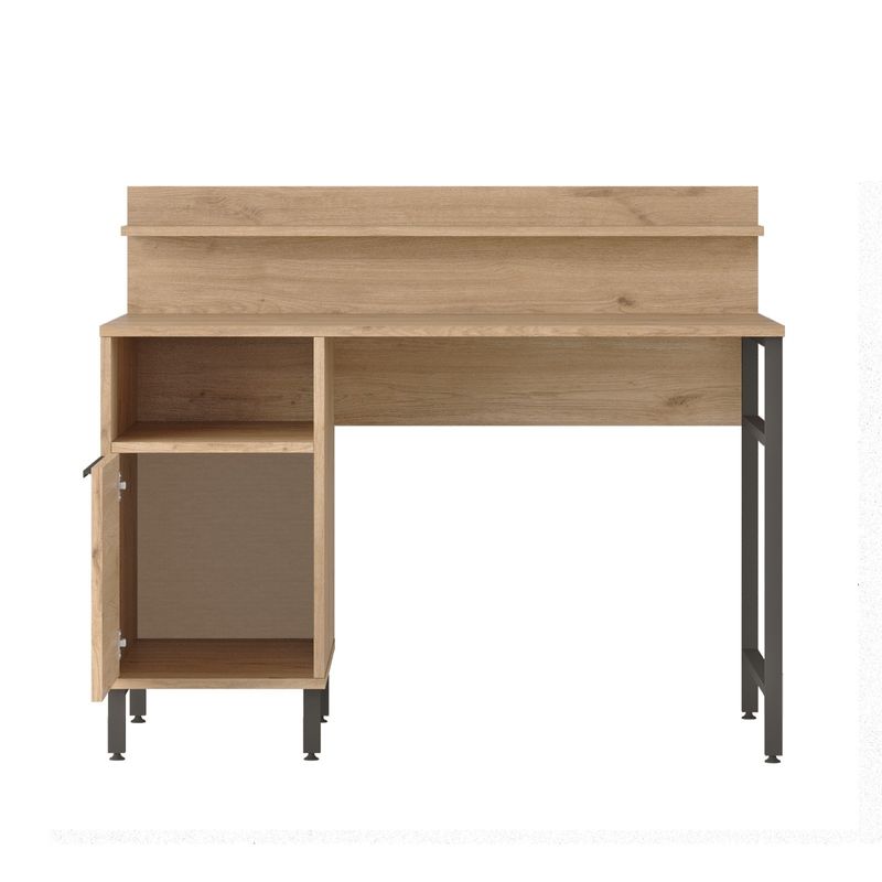 Casa si Gradina - Mobilier - Mobilier copii - Mobilier camera copiilor - Set cameră tânăr Hanah Home, PAL melaminat, 205.6 x 108.5 x 86 cm, stejar, 956LCS2553 - Infinity.ro