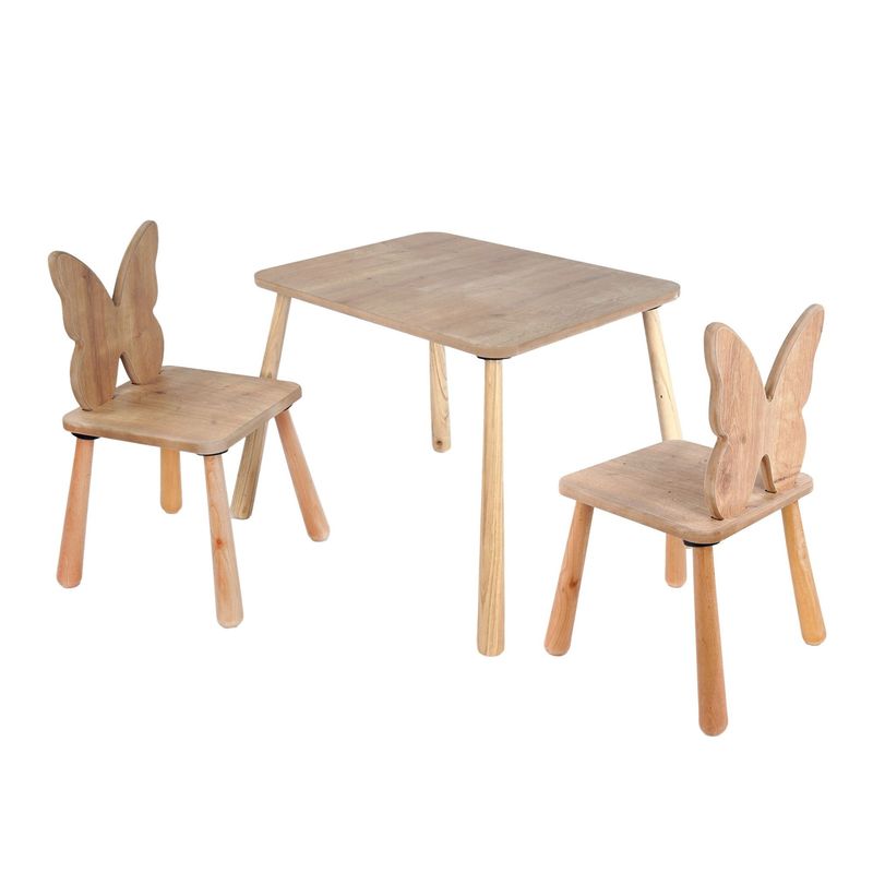 Casa si Gradina - Mobilier - Mobilier copii - Mobilier camera copiilor - Set masă copii Hanah Home, MDF, 45 x 60 x 54 cm, stejar, 160RSW1142 - Infinity.ro