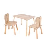 Casa si Gradina - Mobilier - Mobilier copii - Mobilier camera copiilor - Set masă copii Hanah Home, MDF, 45 x 60 x 54 cm, stejar, 160RSW1141 - Infinity.ro