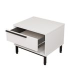 Casa si Gradina - Mobilier - Mobilier copii - Mobilier camera copiilor - Set cameră tânăr Hanah Home, PAL melaminat, 205.6 x 108.5 x 86 cm, alb, 956LCS2552 - Infinity.ro