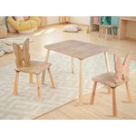 Casa si Gradina - Mobilier - Mobilier copii - Mobilier camera copiilor - Set masă copii Hanah Home, MDF, 45 x 60 x 54 cm, stejar, 160RSW1142 - Infinity.ro