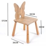 Casa si Gradina - Mobilier - Mobilier copii - Mobilier camera copiilor - Scaun bebeluși Hanah Home, MDF, 30 x 30 x 57 cm, stejar, 160RSW1103 - Infinity.ro