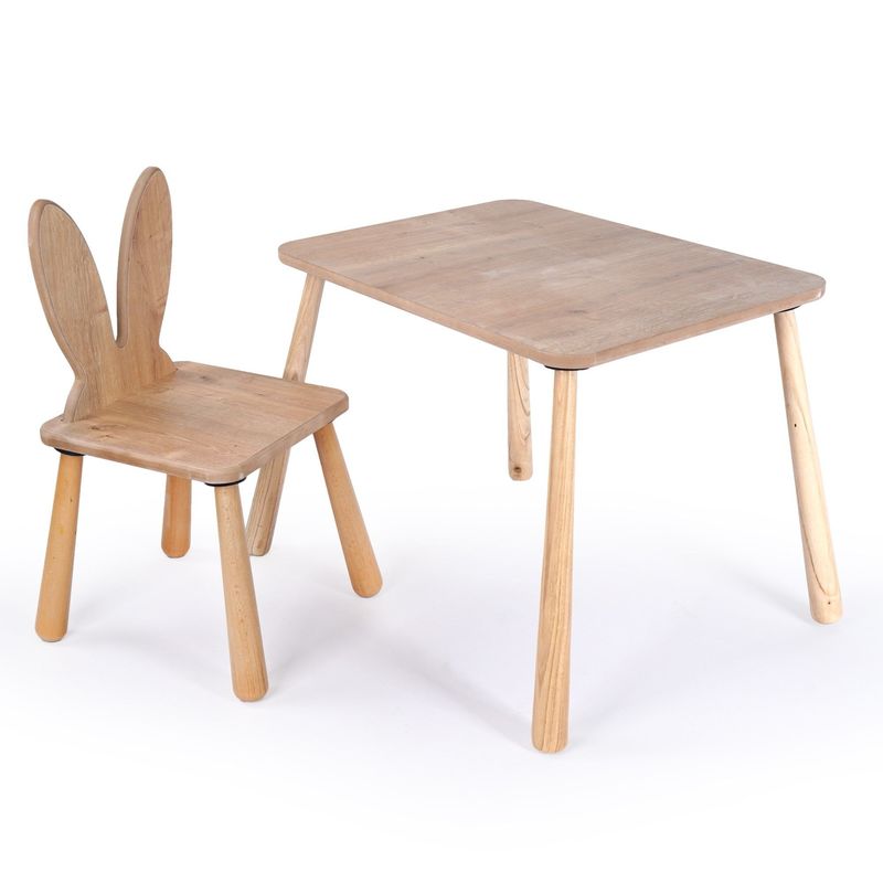 Casa si Gradina - Mobilier - Mobilier copii - Mobilier camera copiilor - Set masă copii Hanah Home, MDF, 45 x 60 x 54 cm, stejar, 160RSW1109 - Infinity.ro