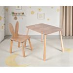 Casa si Gradina - Mobilier - Mobilier copii - Mobilier camera copiilor - Set masă copii Hanah Home, MDF, 45 x 60 x 54 cm, stejar, 160RSW1109 - Infinity.ro