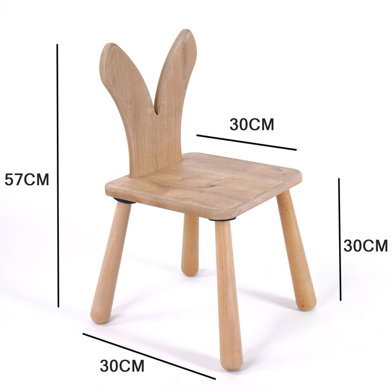 Casa si Gradina - Mobilier - Mobilier copii - Mobilier camera copiilor - Scaun bebeluși Hanah Home, MDF, 30 x 30 x 57 cm, stejar, 160RSW1105 - Infinity.ro
