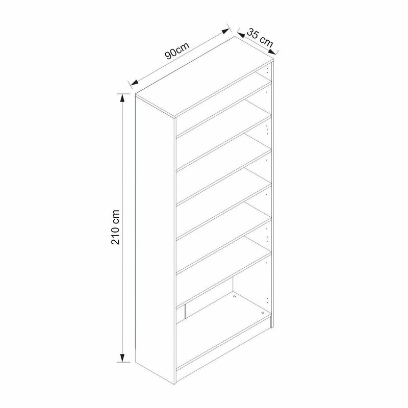 Casa si Gradina - Mobilier - Organizare si depozitare - Cuiere - Cuier hol Hanah Home, PAL melaminat, 90 x 35 x 210 cm, alb, 506MNR3802 - Infinity.ro