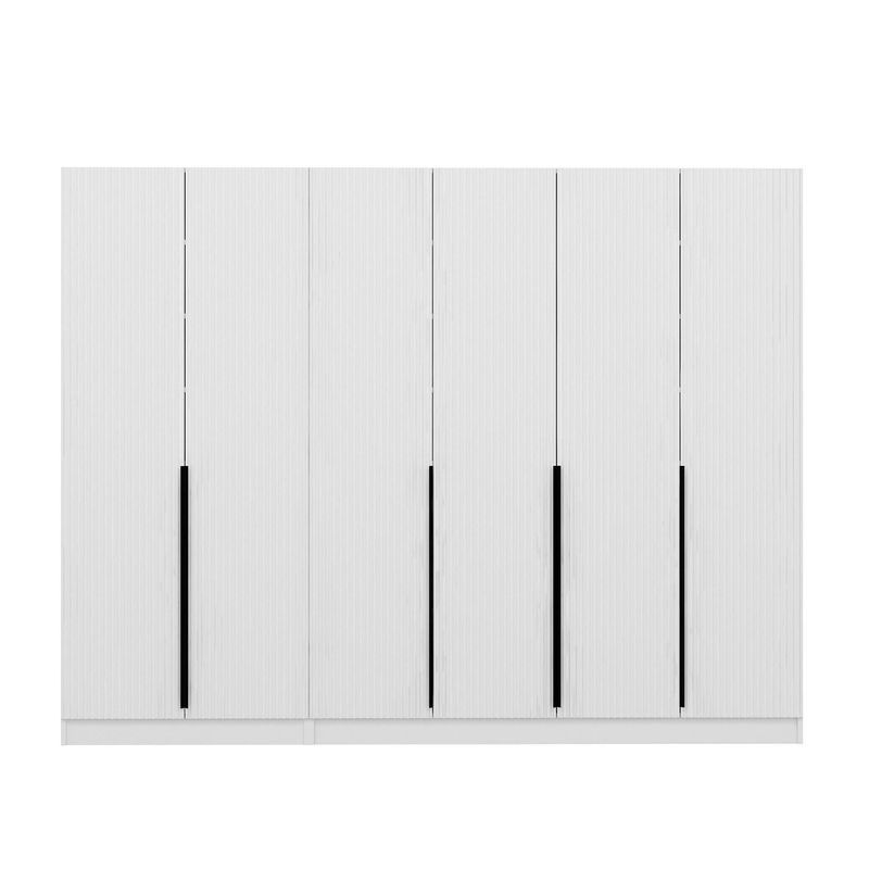 Casa si Gradina - Mobilier - Organizare si depozitare - Cuiere - Cuier hol Hanah Home, PAL melaminat, 270 x 35 x 210 cm, alb, 506MNR3232 - Infinity.ro