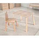 Casa si Gradina - Mobilier - Mobilier copii - Mobilier camera copiilor - Set masă copii Hanah Home, MDF, 45 x 60 x 54 cm, stejar, 160RSW1111 - Infinity.ro