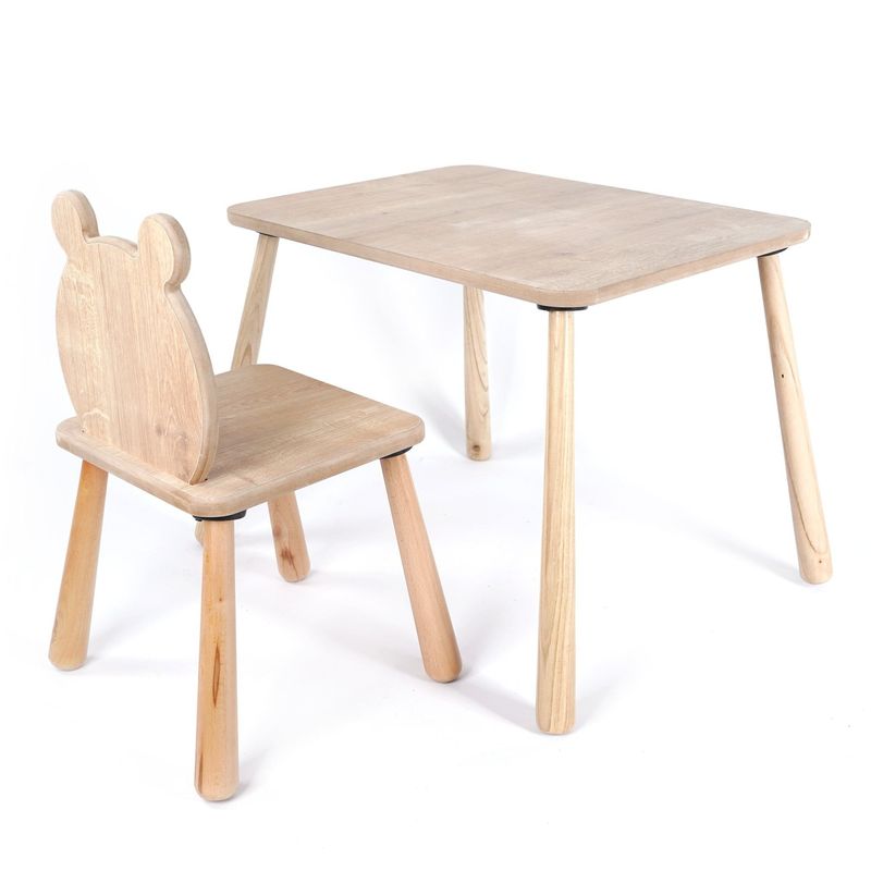 Casa si Gradina - Mobilier - Mobilier copii - Mobilier camera copiilor - Set masă copii Hanah Home, MDF, 45 x 60 x 54 cm, stejar, 160RSW1111 - Infinity.ro
