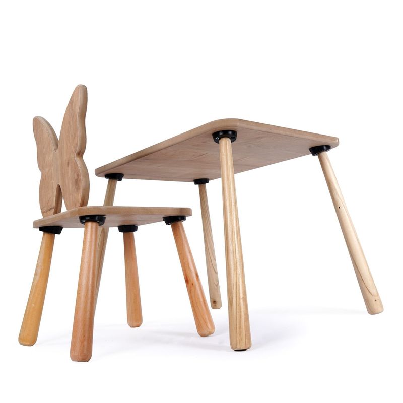 Casa si Gradina - Mobilier - Mobilier copii - Mobilier camera copiilor - Set masă copii Hanah Home, MDF, 45 x 60 x 54 cm, stejar, 160RSW1110 - Infinity.ro