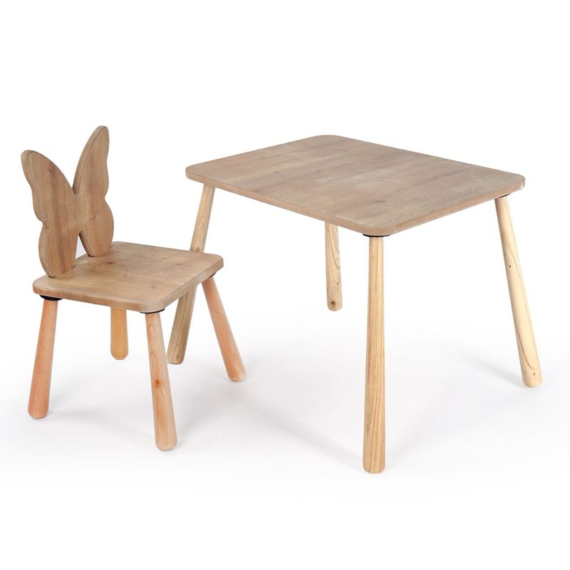 Casa si Gradina - Mobilier - Mobilier copii - Mobilier camera copiilor - Set masă copii Hanah Home, MDF, 45 x 60 x 54 cm, stejar, 160RSW1110 - Infinity.ro