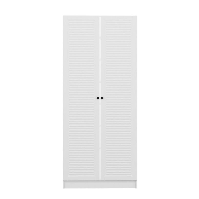 Casa si Gradina - Mobilier - Organizare si depozitare - Cuiere - Cuier hol Hanah Home, PAL melaminat, 90 x 35 x 210 cm, alb, 506MNR3317 - Infinity.ro