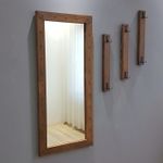 Casa si Gradina - Mobilier - Organizare si depozitare - Cuiere - Cuier hol Hanah Home, 100% lemn masiv de pin, 50 x 110 cm, nuc, 552NOS1209 - Infinity.ro