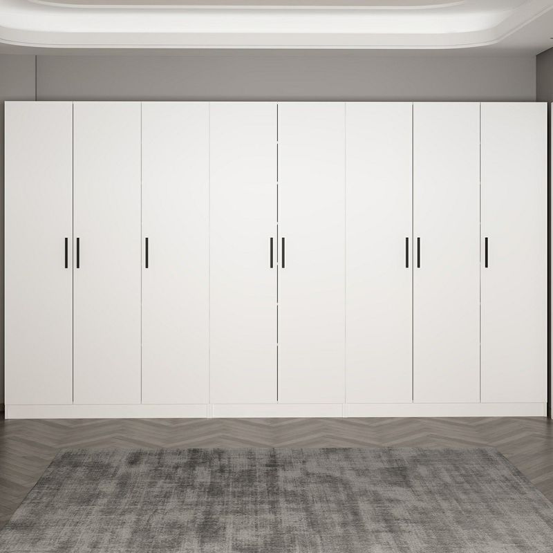 Casa si Gradina - Mobilier - Organizare si depozitare - Cuiere - Cuier hol Hanah Home, PAL melaminat, 360 x 35 x 210 cm, alb, 506MNR3181 - Infinity.ro