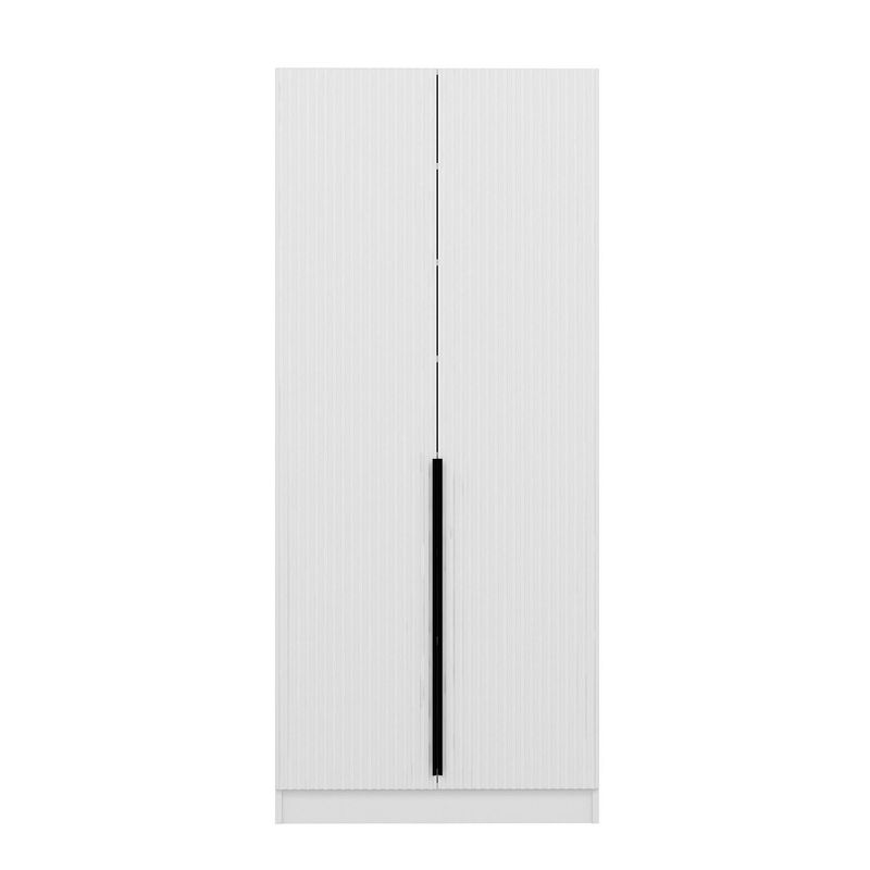 Casa si Gradina - Mobilier - Organizare si depozitare - Cuiere - Cuier hol Hanah Home, PAL melaminat, 90 x 35 x 210 cm, alb, 506MNR3228 - Infinity.ro