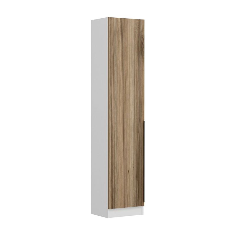 Casa si Gradina - Mobilier - Organizare si depozitare - Cuiere - Cuier hol Hanah Home, PAL melaminat, 45 x 35 x 210 cm, nuc, 506MNR3249 - Infinity.ro