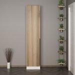 Casa si Gradina - Mobilier - Organizare si depozitare - Cuiere - Cuier hol Hanah Home, PAL melaminat, 45 x 35 x 210 cm, nuc, 506MNR3249 - Infinity.ro