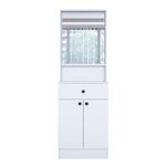 Casa si Gradina - Mobilier - Organizare si depozitare - Cuiere - Cuier hol Hanah Home, PAL melaminat, 60 x 35.5 x 182.8 cm, alb, 893RAN1730 - Infinity.ro