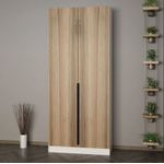 Casa si Gradina - Mobilier - Organizare si depozitare - Cuiere - Cuier hol Hanah Home, PAL melaminat, 90 x 35 x 210 cm, nuc, 506MNR3250 - Infinity.ro