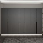 Casa si Gradina - Mobilier - Organizare si depozitare - Cuiere - Cuier hol Hanah Home, PAL melaminat, 315 x 35 x 210 cm, antracit, 506MNR3245 - Infinity.ro