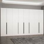 Casa si Gradina - Mobilier - Organizare si depozitare - Cuiere - Cuier hol Hanah Home, PAL melaminat, 360 x 35 x 210 cm, alb, 506MNR3236 - Infinity.ro