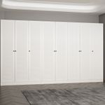 Casa si Gradina - Mobilier - Organizare si depozitare - Cuiere - Cuier hol Hanah Home, PAL melaminat, 360 x 35 x 210 cm, alb, 506MNR3326 - Infinity.ro