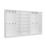 Casa si Gradina - Mobilier - Organizare si depozitare - Cuiere - Cuier hol Hanah Home, PAL melaminat, 360 x 35 x 210 cm, alb, 506MNR3237 - Infinity.ro