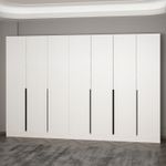 Casa si Gradina - Mobilier - Organizare si depozitare - Cuiere - Cuier hol Hanah Home, PAL melaminat, 315 x 35 x 210 cm, alb, 506MNR3235 - Infinity.ro