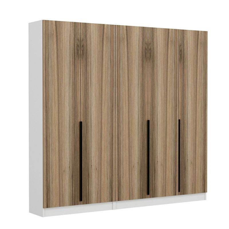 Casa si Gradina - Mobilier - Organizare si depozitare - Cuiere - Cuier hol Hanah Home, PAL melaminat, 225 x 35 x 210 cm, nuc, 506MNR3253 - Infinity.ro