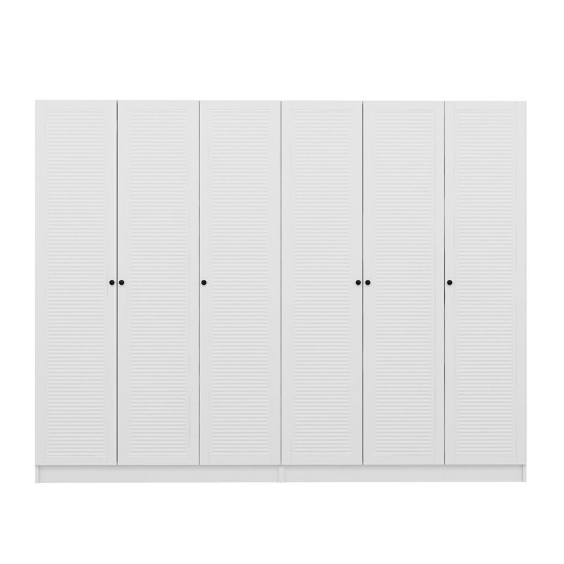 Casa si Gradina - Mobilier - Organizare si depozitare - Cuiere - Cuier hol Hanah Home, PAL melaminat, 270 x 35 x 210 cm, alb, 506MNR3322 - Infinity.ro