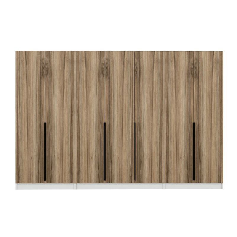 Casa si Gradina - Mobilier - Organizare si depozitare - Cuiere - Cuier hol Hanah Home, PAL melaminat, 315 x 35 x 210 cm, nuc, 506MNR3256 - Infinity.ro