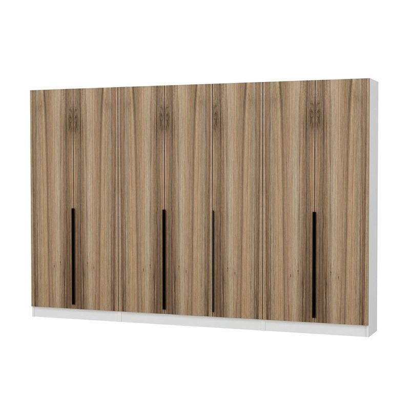 Casa si Gradina - Mobilier - Organizare si depozitare - Cuiere - Cuier hol Hanah Home, PAL melaminat, 315 x 35 x 210 cm, nuc, 506MNR3256 - Infinity.ro