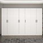 Casa si Gradina - Mobilier - Organizare si depozitare - Cuiere - Cuier hol Hanah Home, PAL melaminat, 315 x 35 x 210 cm, alb, 506MNR3178 - Infinity.ro