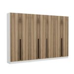 Casa si Gradina - Mobilier - Organizare si depozitare - Cuiere - Cuier hol Hanah Home, PAL melaminat, 315 x 35 x 210 cm, nuc, 506MNR3256 - Infinity.ro
