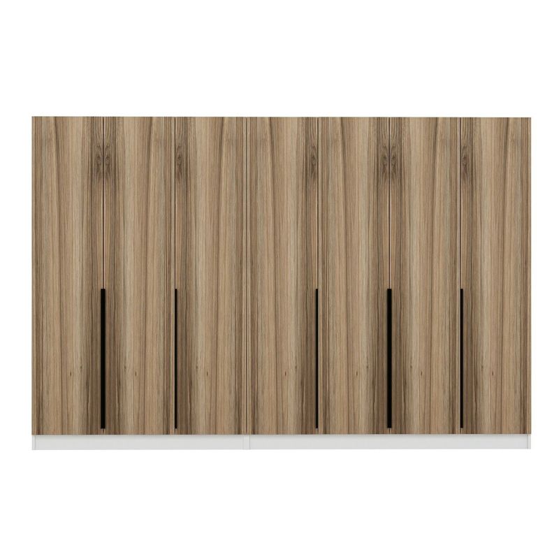 Casa si Gradina - Mobilier - Organizare si depozitare - Cuiere - Cuier hol Hanah Home, PAL melaminat, 315 x 35 x 210 cm, nuc, 506MNR3257 - Infinity.ro