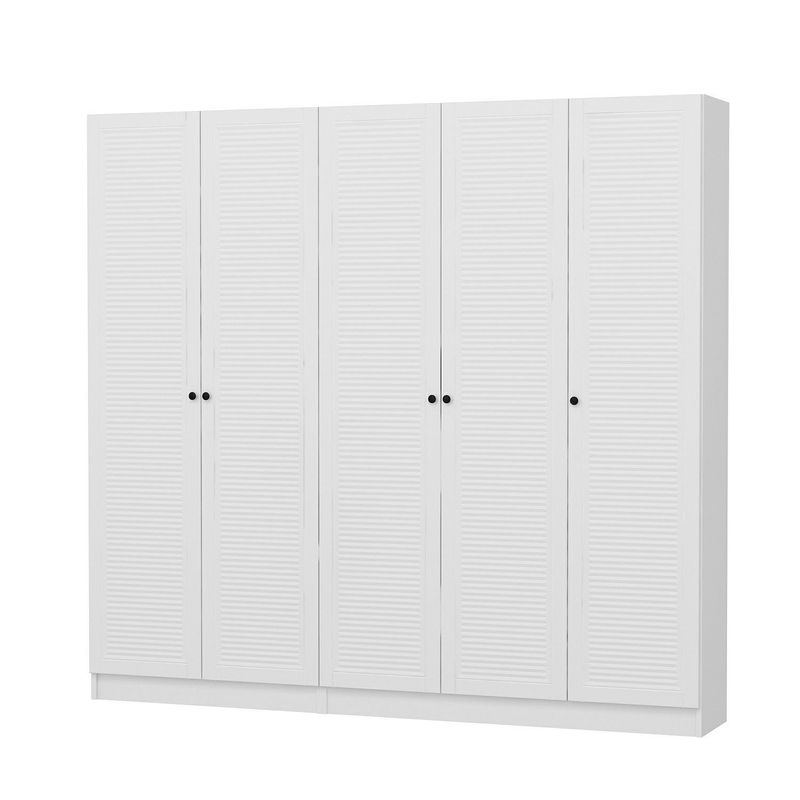 Casa si Gradina - Mobilier - Organizare si depozitare - Cuiere - Cuier hol Hanah Home, PAL melaminat, 225 x 35 x 210 cm, alb, 506MNR3320 - Infinity.ro