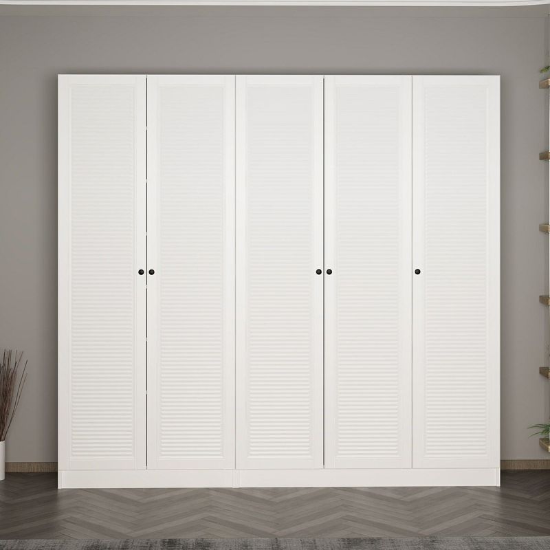 Casa si Gradina - Mobilier - Organizare si depozitare - Cuiere - Cuier hol Hanah Home, PAL melaminat, 225 x 35 x 210 cm, alb, 506MNR3320 - Infinity.ro