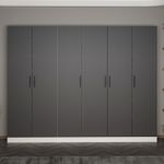 Casa si Gradina - Mobilier - Organizare si depozitare - Cuiere - Cuier hol Hanah Home, PAL melaminat, 270 x 35 x 210 cm, antracit, 506MNR3187 - Infinity.ro