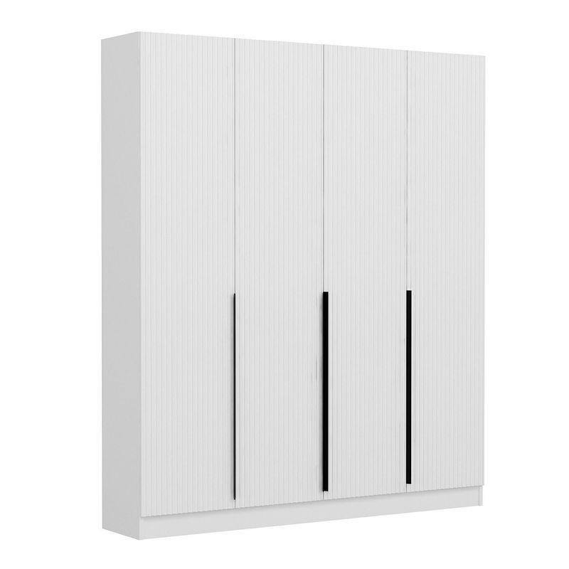 Casa si Gradina - Mobilier - Organizare si depozitare - Cuiere - Cuier hol Hanah Home, PAL melaminat, 180 x 35 x 210 cm, alb, 506MNR3230 - Infinity.ro