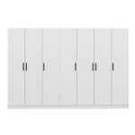 Casa si Gradina - Mobilier - Organizare si depozitare - Cuiere - Cuier hol Hanah Home, PAL melaminat, 315 x 35 x 210 cm, alb, 506MNR3179 - Infinity.ro