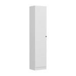 Casa si Gradina - Mobilier - Organizare si depozitare - Cuiere - Cuier hol Hanah Home, PAL melaminat, 45 x 35 x 210 cm, alb, 506MNR3316 - Infinity.ro
