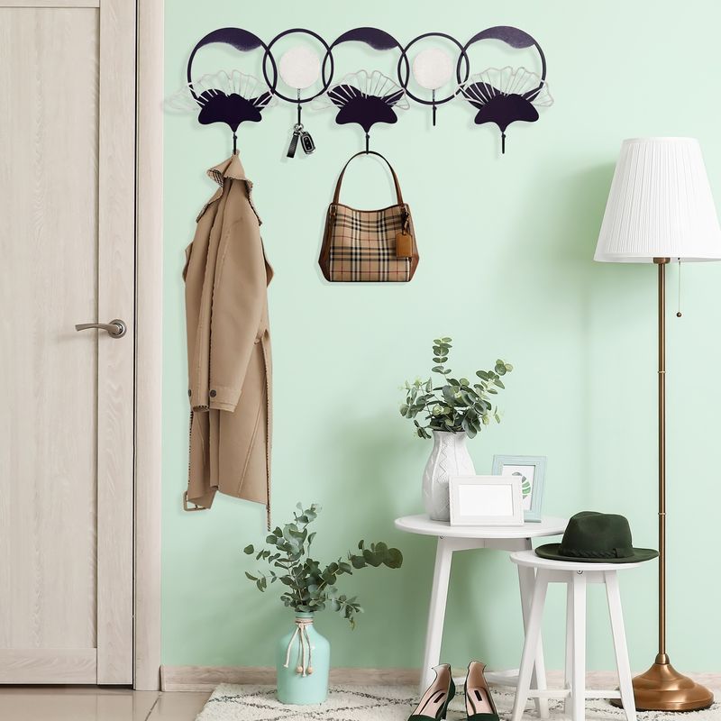Casa si Gradina - Mobilier - Organizare si depozitare - Cuiere - Cârlig perete metal Wallxpert, metal, 63 x 23 cm, multicolor, 279ENZ2803 - Infinity.ro