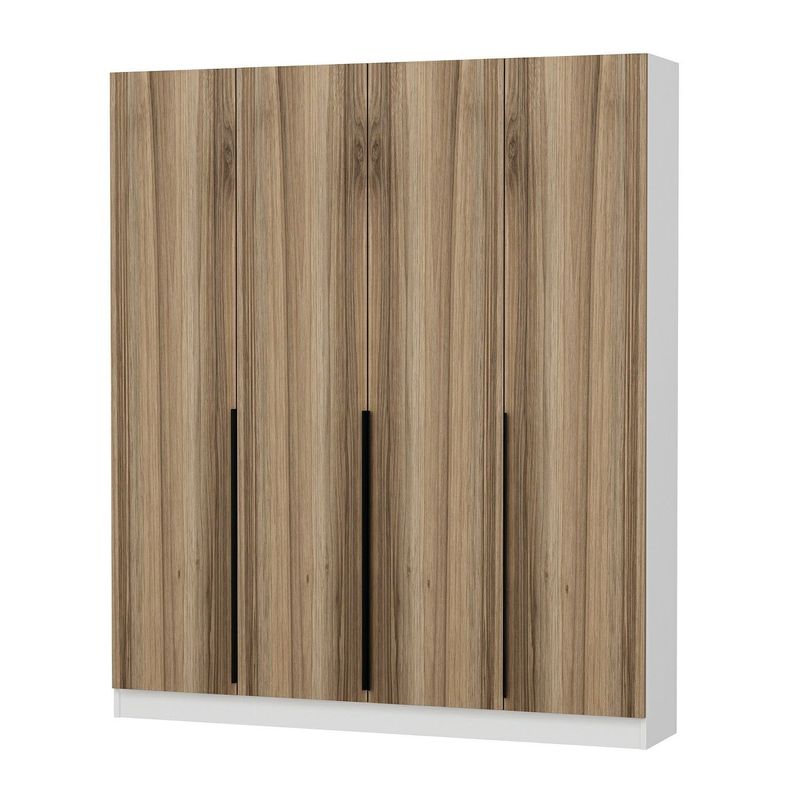 Casa si Gradina - Mobilier - Organizare si depozitare - Cuiere - Cuier hol Hanah Home, PAL melaminat, 180 x 35 x 210 cm, nuc, 506MNR3252 - Infinity.ro